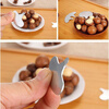 Qiashuo macadamia nut opener practical pecan nut shell opener multifunctional fruit opener household nut shelling gadget 10 pieces