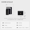 CAHOE KULLO official cowhide wallet women's short 2025 new clutch bag women's card holder coin purse multi-card slot wallet black-CK birthday gift for girlfriend
