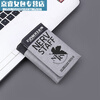 Jingpu Fei Neon Genesis Evangelion EVA Japanese Wallet Animation Two-dimensional Large Capacity Folding Student Wallet Short NERV Splicing Wallet Blue