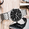 CITIZEN watch men's Japanese and Korean watch automatic mechanical day display steel belt business New Year gift NH8350-59E