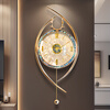 Zunair 2026 new living room creative wall clock home modern simple high-end atmospheric clock wall hanging light luxury high-end sense of blessing and wealth