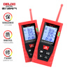 Delixi Electric rechargeable voice laser distance meter infrared electronic level bubble distance meter electronic ruler household room measuring instrument 40 meters single level bubble battery model (cost-effective)