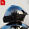 MT HELMETS helmet Spanish MT Thor 4 helmet men's winter large tail motorcycle helmet women's all-season dual-lens full-face helmet flash black (default transparent mirror) XL (recommended 57-58)