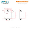 XINQY Xinqiyuan GPS power splitter 0.95/2.15G antenna 950-2150MHz one-to-two-way power splitter 0.95-2.15GHz, SMA connector