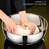 Detif basin extra thick 316 food grade stainless steel baking household kitchen seasoning egg baking dish washing hot pot food grade 28CM and basin + no lid