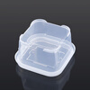 JOBO PP food sample box 10 pieces 250ml kindergarten school hotel fresh sampling box storage box storage box