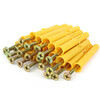 Bingyu small yellow croaker plastic expansion tube expansion screw rubber plug bolt expansion plug self-tapping screw set 6*40mm (60 sets) BH-213