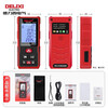 Delixi Electric Laser Distance Meter CAD Drawing Mobile APP High-Precision Infrared Home Electronic Ruler Bluetooth Model 100 Meters