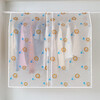 EEKIKS clothes dust cover transparent home dormitory wardrobe three-dimensional coat suit dust bag transparent white 110*110cm