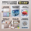 Hisense 206-liter dual-temperature household freezer first-class energy-efficiency refrigeration and freezing dual-purpose independent partition quick-freezing small freezer BCD-206NUD refrigerator