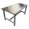 Jinguluo stainless steel workbench, laboratory workbench, packing table, maintenance workbench, vegetable cutting table, packing table, loading table 1500*800*750