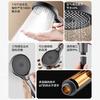X-GRKE shower supercharged shower head powerful household multi-functional bath shower handheld shower head plus supercharged single shower gun gray three-speed mode | enlarge the panel to enjoy the shower
