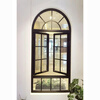 Vinoa French iron retro casement window restaurant cafe arched floor-to-ceiling window indoor study attic window customization width 100 height 170 with glass