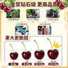 Uncle Sam Chile imported cherries 4J original box gift box JD straight delivery fresh cherry new year gift box fruit gift box 5kg (net weight) 4J black diamond grade exquisite gift box black diamond grade super fruit king 4J 32-34mm
