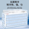 Xingx (XINGX) refrigerated and frozen single temperature conversion-40 ultra-low temperature cryogenic large capacity 358 liters freezer seafood salmon quick-frozen fresh-keeping household refrigerator deep freezer -40丨Computer temperature control丨With lock 718 liters