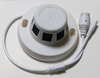 POE powered security alarm camera smoke sensor housing network camera fire monitor plastic housing POE-400W