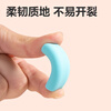 Deli Nano Clean Eraser, easy to wipe with less crumbs, not easy to leave marks, student eraser, single piece, VP195 large size, random colors
