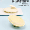 Hair washing artifact massage shampoo brush shampoo comb meridian brush head scratcher head scalp massage comb household 2 pack handheld silicone shampoo brush