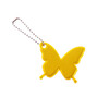 A butterfly reflective warning pendant PVC reflective pendant outdoor cycling backpack safety warning pendant 1 random color