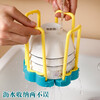 Drain bowl rack kitchen storage rack single layer rotating telescopic multi-functional rice bowl storage rack household sink dish rack drain bowl rack - white - 1 piece no specifications