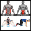 Hunter Abdominal Muscle Roulette Sliding Shaping Abdominal Wheel Silent Home Abdominal Fitness Vest Line Trainer Four-Wheel Sliding Black Abdominal Tray + Kneeling Mat