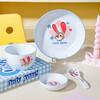 Zootopia Colorful Series Ceramic Tableware 8-inch Ceramic Dinner Plate Judy Rabbit 8-inch Dinner Plate*1
