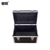 Chiming aluminum alloy tool box small suitcase equipment instrument box document storage box household storage box event prop box inspection tool box 019 black box filled with cotton 34x22x22cm