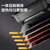 Midea electric hot pot, special pot for grilled fish, 8L large-capacity barbecue pot, multi-functional electric cooking pot for frying, roasting and shabu-shabu, two-purpose multi-purpose pot, rectangular fish stove, 8L, can hold a whole fish
