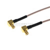 DCKR RF radio frequency connection cable MCX-J male to MCX-K female cable coaxial cable MCX-JJ adapter feeder MCX-JW to MCX-JW 0.2m