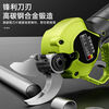 GJXBP electric pruning shears branch pruning fruit trees wireless rechargeable lithium-ion scissors gardening thick branch scissors 6.0 cm 1 battery 2 knives + tool set + storage box