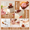 Baihaojia Sausage Enema Home Small Electric Sausage Stuffing Machine Fully Automatic Sausage Stuffing Machine Sausage Sausage Casing Tool Fully Automatic Sausage Stuffing Machine Comes with three intestinal tubes + meat pounding stick 120W high power | No burning of the machine | Simple and labor-saving