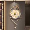 Zunair 2026 new living room creative wall clock home modern simple high-end atmospheric clock wall hanging light luxury high-end sense of blessing and wealth
