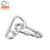 Baodefeng 304 stainless steel lock buckle buckle rope buckle insurance buckle nut spring buckle carabiner chain connection buckle with female buckle 304 standard M4X40 1 piece