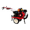 ZF agricultural mini-tiller two-wheel drive diesel rotary tiller weeding, ditching, ridge filling, orchard greenhouse small plot deep tillage machine optional electric start + battery