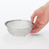 MUJI COM stainless steel drain basin kitchen sink L diameter about 22 points 5cm height 9cm