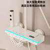 JOMOO New 2025 latest cream color all-copper shower head set with digital display constant temperature bathroom household piano supercharged shower head milk white upgraded PVD atmosphere light four-stop + constant temperature + digital display Master on-site installation No need to dismantle the old one Default concealed installation