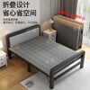 Zhuobo folding bed single bed home nap bed lunch break bed hard bed simple bed XC03 bold 1.9*1 meters