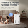 PARKOO dehumidifier/dehumidifier, dehumidification capacity 12 liters/day, household soft sound moisture absorber, basement dryer, dry clothes purification, White Fatty Series PD22SA-12