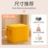 Tuxiang moving packing bag moving bag luggage bag storage bag clothes bag storage bag waterproof bag moving packing artifact yellow 150L