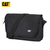 Carter (CAT) crossbody bag, shoulder bag, messenger bag, casual shoulder bag, 11-inch iPad bag for men and women 84512 Black
