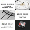 Yunya modern living room decoration clock wall clock 2025 new high-end atmospheric simple creative clock wall hanging watch art Fu Lu Sheng Cai 68cm*32cm