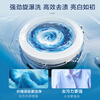 Haier fully automatic pulsator washing machine 12KG large capacity glass lid household appliances national subsidies trade-in JD.com self-operated XQB120-BZ20D1