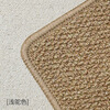 Bangyuan Imitation Sisal Carpet Customized Japanese Living Room 2025 New Light Luxury Sofa Cushion Studio Photography Floor Mat Cat Scratching Mat Large Grain Pineapple Pattern-Camel-Cotton Linen Bottom Customized