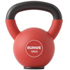 Langwei dumbbell men's home lifting dumbbell kettlebell women's sports fitness equipment indoor pure iron pair red 10kg advanced women/beginner men