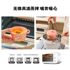 Kawashima House & Lulu Pig jointly branded steamed egg bowl, ceramic stew pot, steamed egg cust special bowl, binaural baby food supplement steaming bowl, two packs, LULU Pig steamed egg bowl