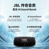JBL CHARGE6 Music Shockwave Sixth Generation Portable Bluetooth Speaker + Subwoofer Outdoor Waterproof Speaker Party Series Girl Gift Roland Purple