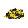 Masif plastic road cone chain warning and protection hotel isolation ice cream cone warning chain yellow and black 5 meters with 2 hooks/package