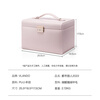 VLANDO lamb pattern lockable jewelry box high-end large-capacity storage box wedding gift for girlfriend birthday gift