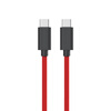 Nubia Type-C data cable 165W dual Type-C port 9A flash charging mobile phone charger cable Red Magic original data cable suitable for Apple Huawei Xiaomi notebook
