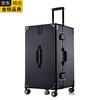 GIOIO Japan imported quality huge suitcase 100 inches super large capacity men's 80 trolley case lockbox women's travel T38-meteorite black right angle + 50% thickening + zipper 100 inches